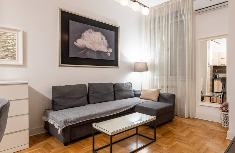 Vermietung einer gemütlichen 2-Zimmer-Wohnung, 32 m², Vračar, Belgrad, Serbien